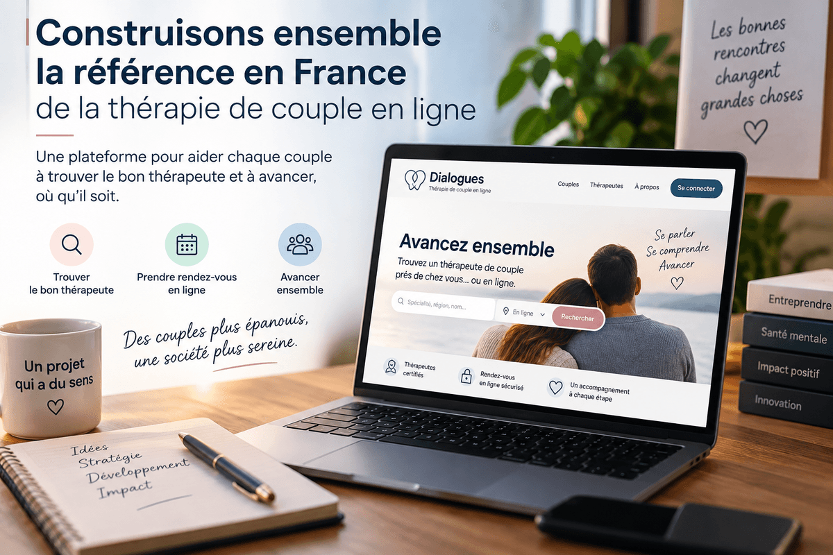 Plateforme nationale de thérapie de couple en ligne